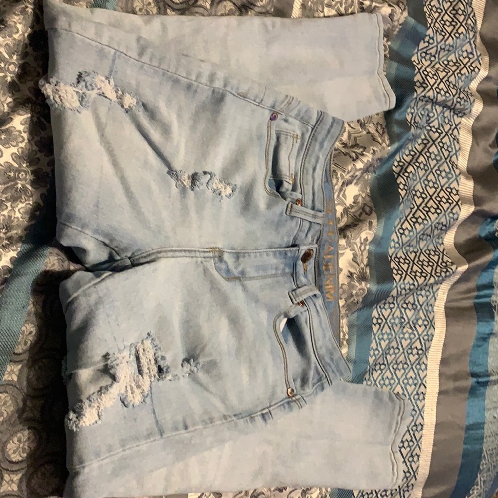 Light blue jeans